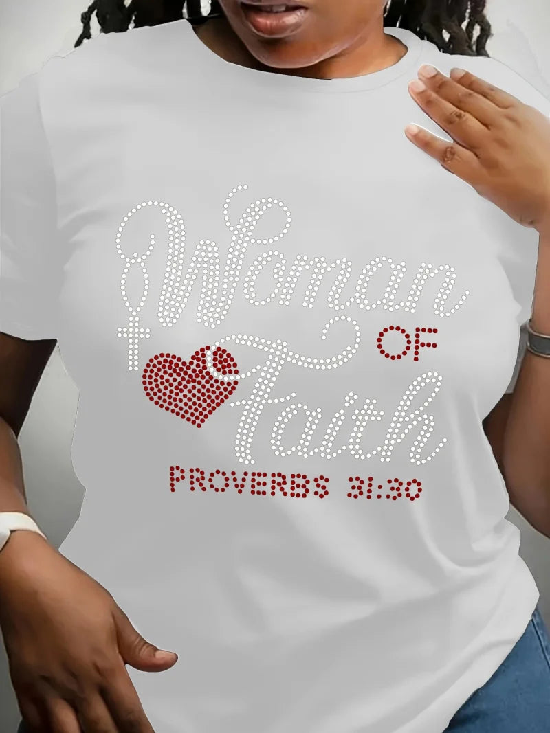 Plus Size New Women T-shirt Vintage Cartoon Graphic Print T-shirt Oversized Women's Trending Clothing Fashion Short Sleeve Shirt