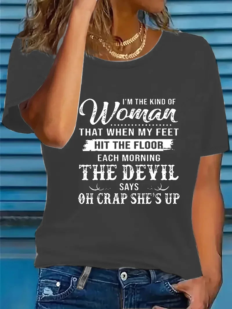 Plus Size New Women T-shirt Vintage Cartoon Graphic Print T-shirt Oversized Women's Trending Clothing Fashion Short Sleeve Shirt