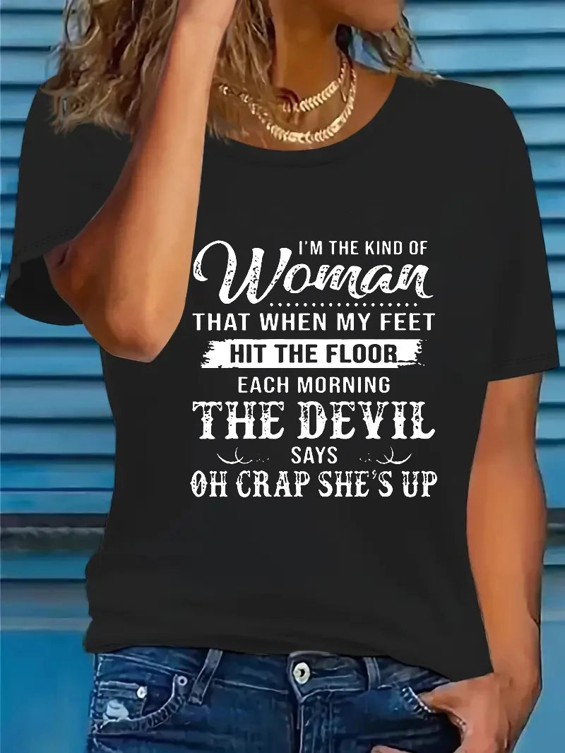 Plus Size New Women T-shirt Vintage Cartoon Graphic Print T-shirt Oversized Women's Trending Clothing Fashion Short Sleeve Shirt