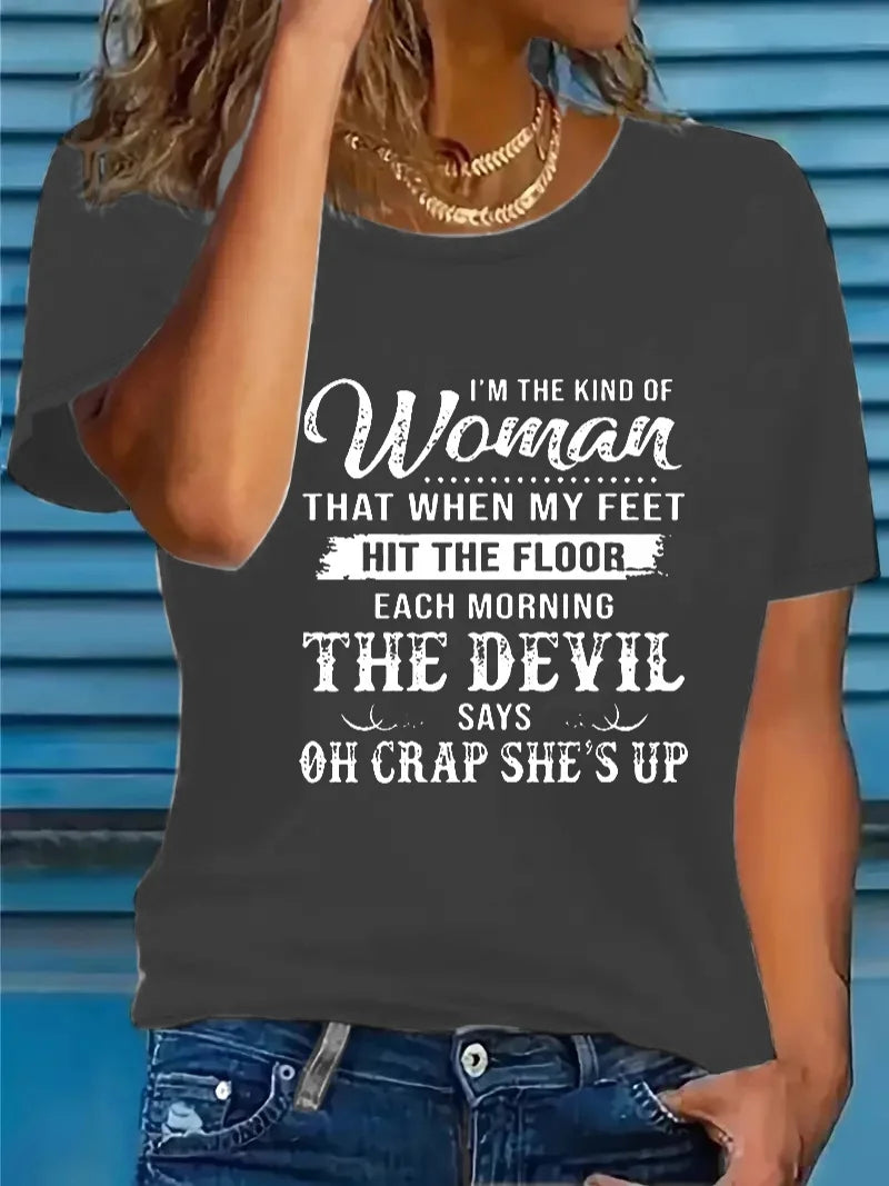 Plus Size New Women T-shirt Vintage Cartoon Graphic Print T-shirt Oversized Women's Trending Clothing Fashion Short Sleeve Shirt